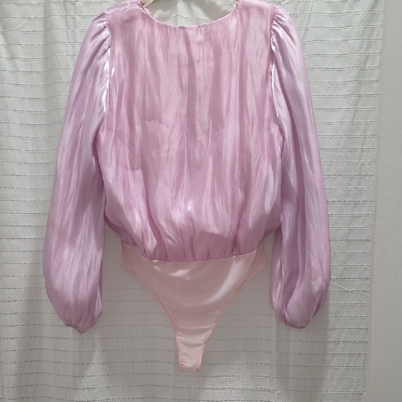 Entro Shimmering Lavender/Pink Bodysuit - Picture 5 of 8